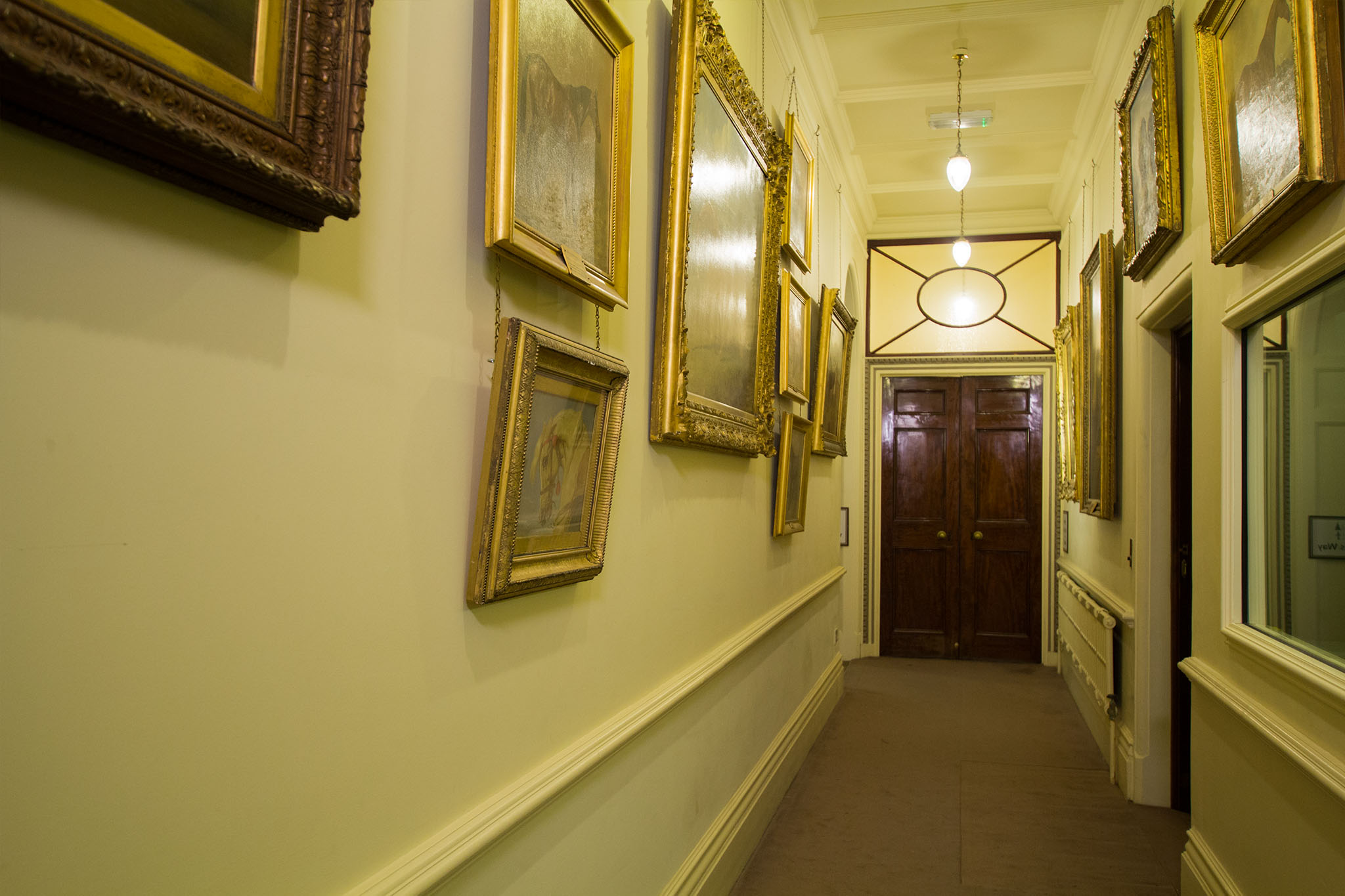 Lotherton Hall Lift Corridor